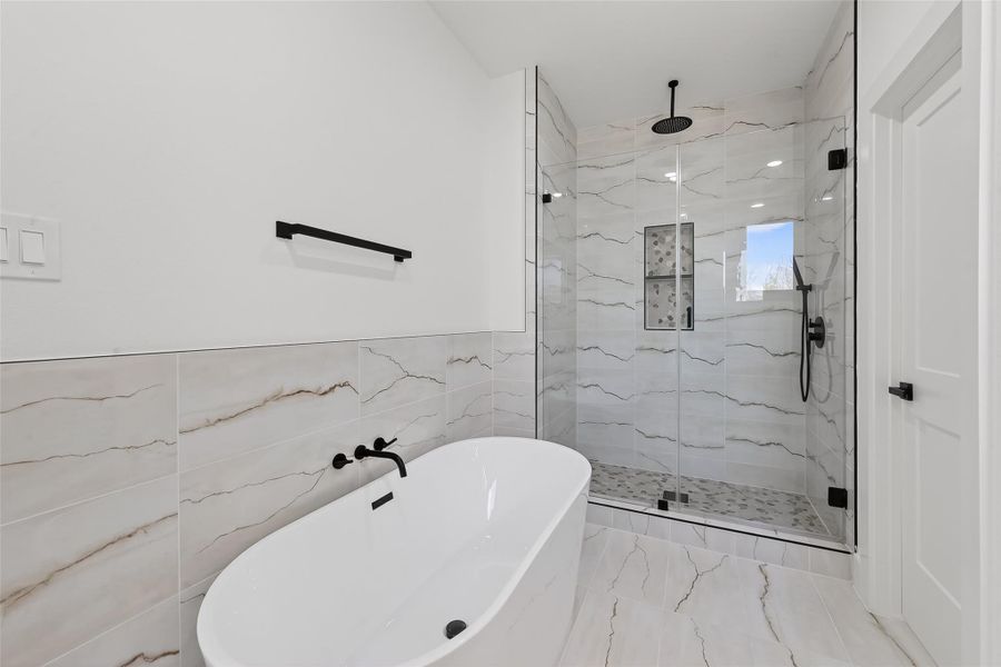 Furnished interior view inside a new home in , Houston (Image 26).