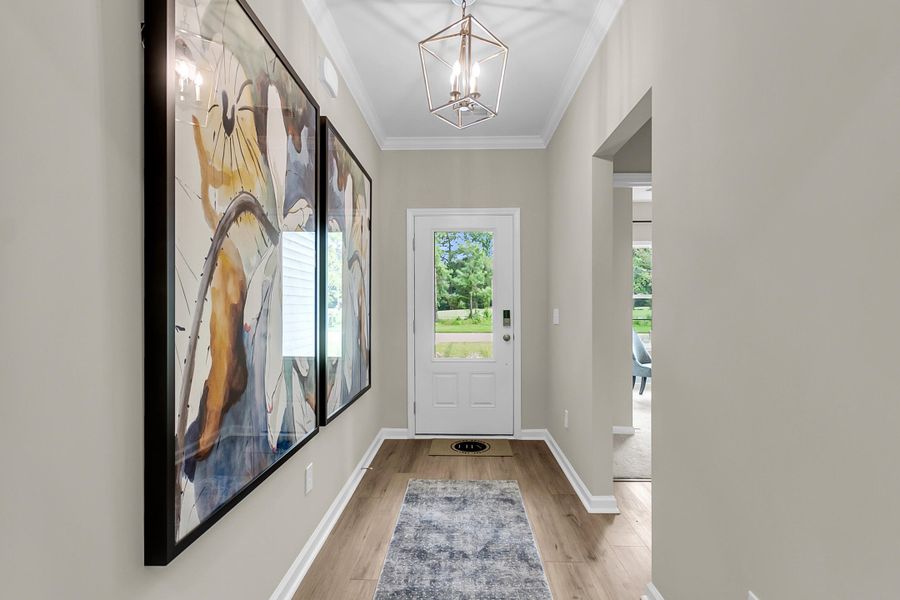 Spacious, unfurnished interior of a new home in Fairway Woods at Wyboo, Manning (Image 17). Spacious, unfurnished interior of a new home in Fairway Woods at Wyboo, Manning (Image 17).