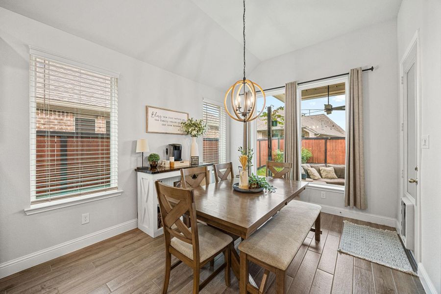 Furnished interior view inside a new home in , Tomball (Image 37).