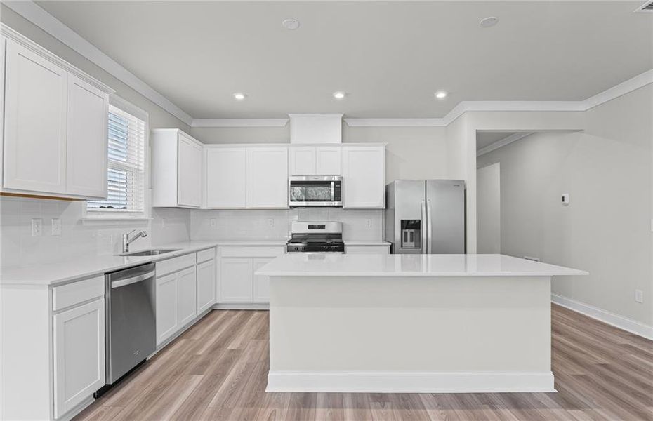 Furnished interior view inside a new home in Overland, Locust Grove (Image 13).