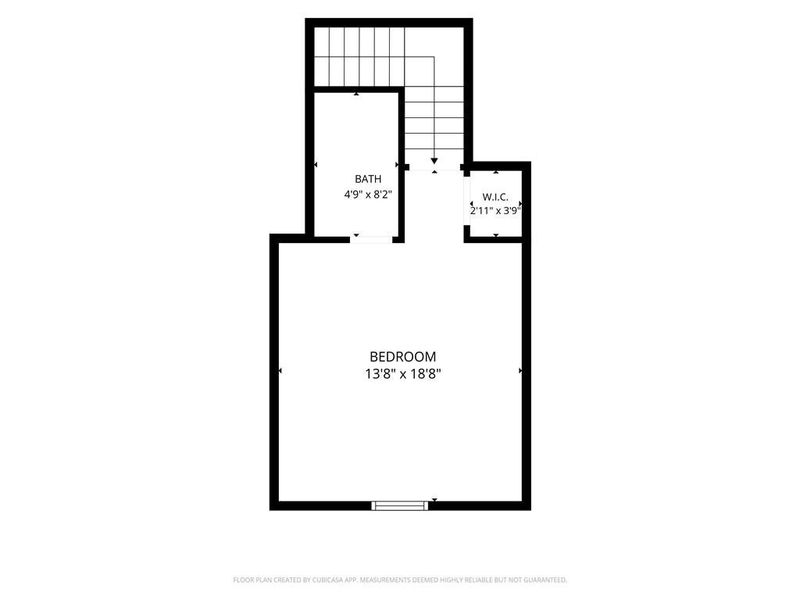 2D floor plan layout of this home in , Clarkesville, GA (Image 6).