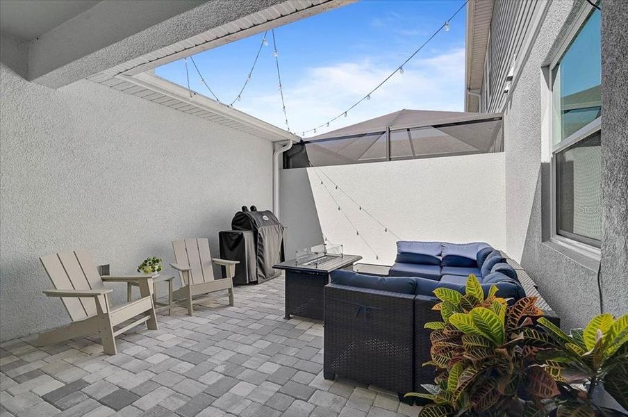 Exterior details and patio area of a home in , Sarasota (Image 25).
