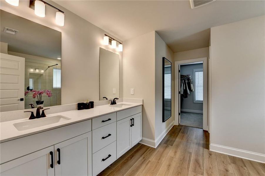 Furnished interior view inside a new home in , Braselton (Image 38). Furnished interior view inside a new home in , Braselton (Image 38).