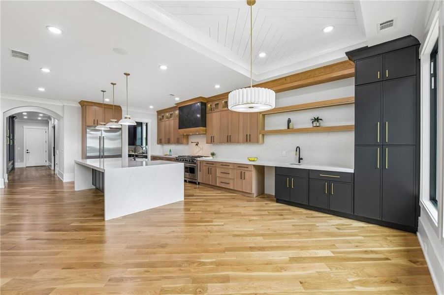 Furnished interior view inside a new home in , Buford (Image 15).
