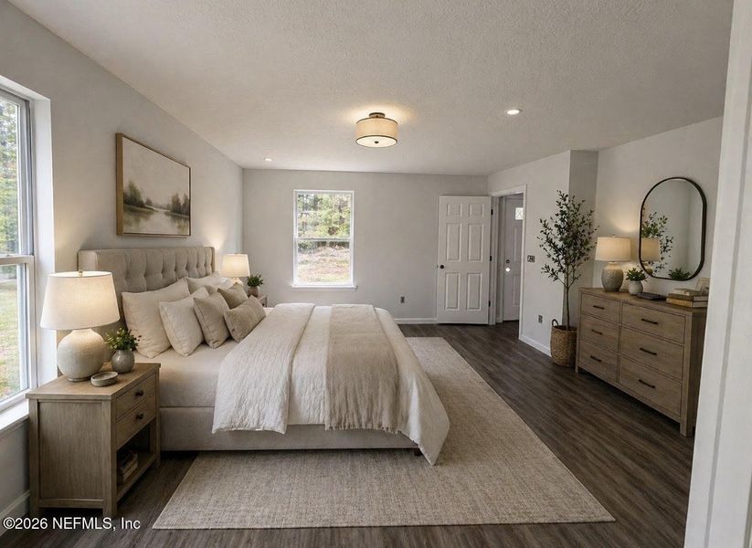 Furnished interior view inside a new home in , Jacksonville (Image 5).