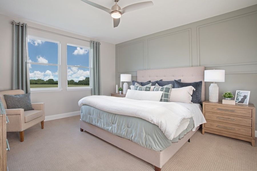 Representative furnished interior of a home built from the 1707 by KB Home in Anabelle Island - Executive Series, Green Cove Springs (Image 6).