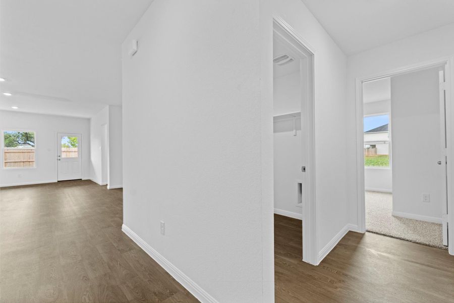 Spacious, unfurnished interior of a new home in Paramount, Kyle (Image 25). Spacious, unfurnished interior of a new home in Paramount, Kyle (Image 25).