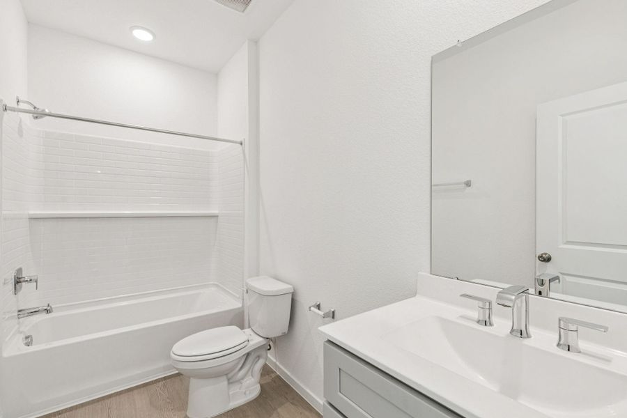 Furnished interior view inside a new home in Montgomery Bend, Montgomery (Image 13).