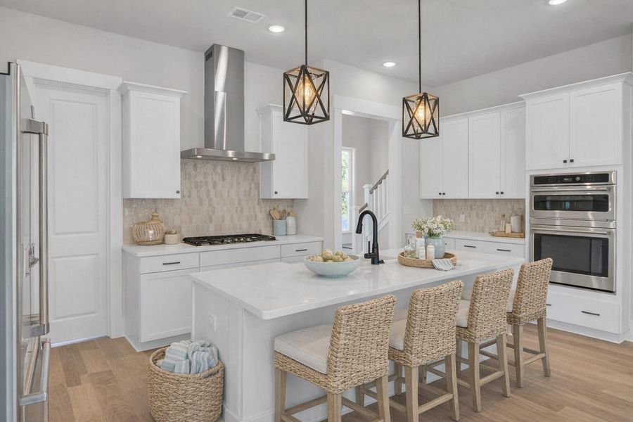 Furnished interior view inside a new home in , Johns Island (Image 6).