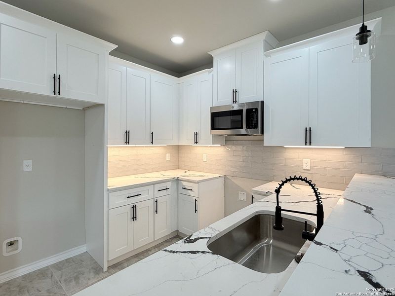 Furnished interior view inside a new home in , San Antonio (Image 6). Furnished interior view inside a new home in , San Antonio (Image 6).