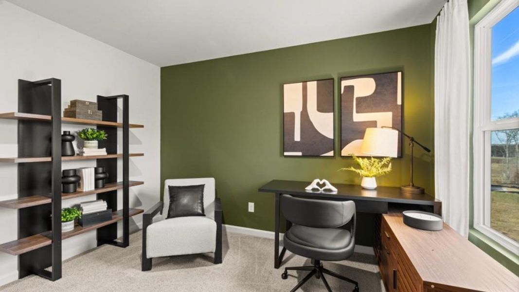 Furnished interior view inside a new home in Creekview, Atlanta (Image 18).