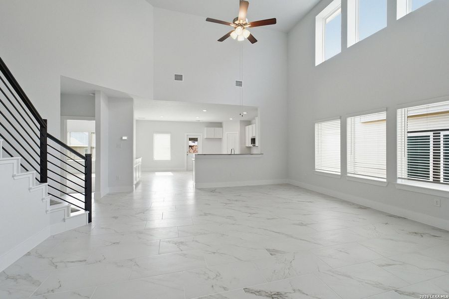 Spacious, unfurnished interior of a new home in Morgan Meadows, San Antonio (Image 28). Spacious, unfurnished interior of a new home in Morgan Meadows, San Antonio (Image 28).