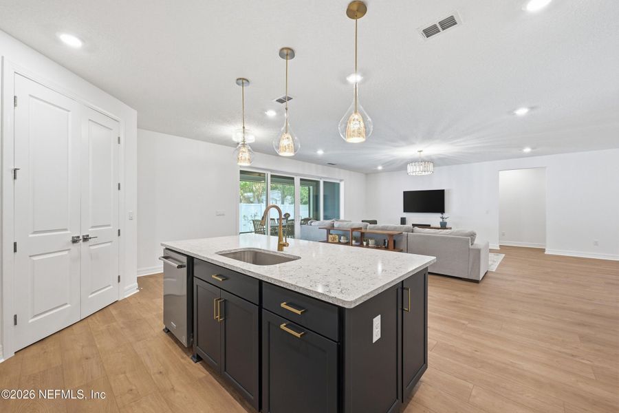 Furnished interior view inside a new home in , Jacksonville (Image 19).