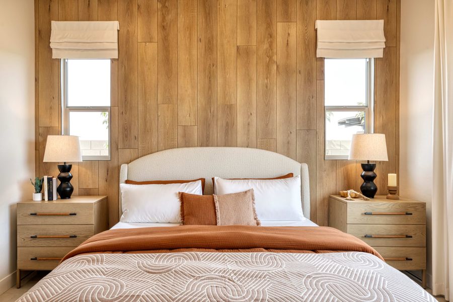Representative furnished interior of a home built from the Rosemary Plan 40-2 by Tri Pointe Homes in Waterston Central, Gilbert (Image 9).
