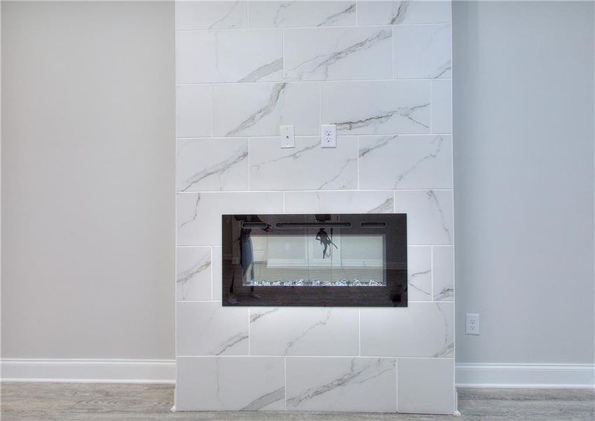 Close-up of interior finishes inside a home in , Homer (Image 10).