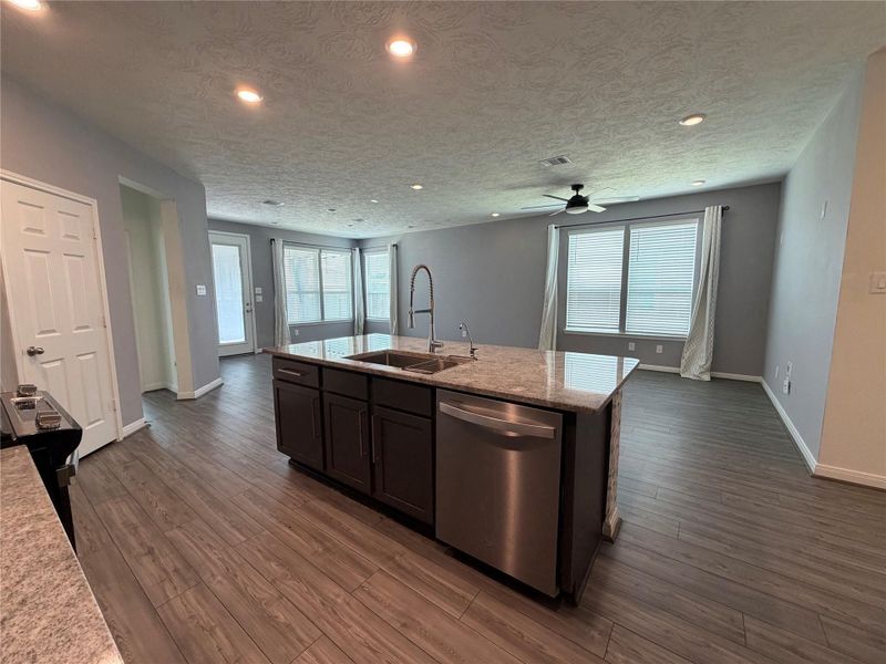 Furnished interior view inside a new home in , Magnolia (Image 6). Furnished interior view inside a new home in , Magnolia (Image 6).