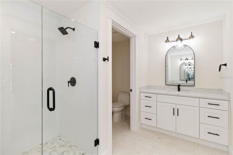 Furnished interior view inside a new home in , Osprey (Image 8).