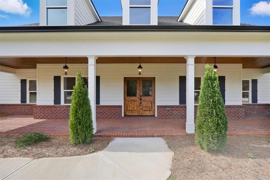 Exterior details and patio area of a home in , Monroe (Image 25). Exterior details and patio area of a home in , Monroe (Image 25).