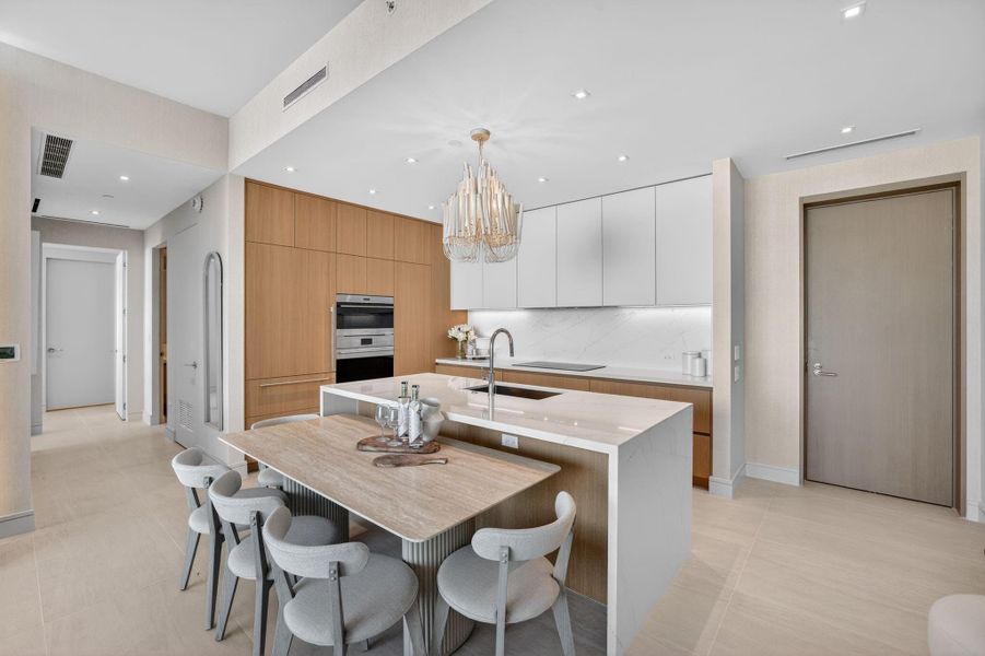 Furnished interior view inside a new home in , Fort Lauderdale (Image 9). Furnished interior view inside a new home in , Fort Lauderdale (Image 9).