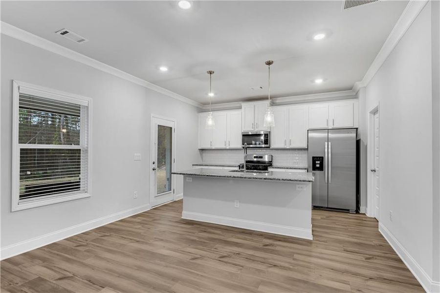 Furnished interior view inside a new home in Westgate Estates, Loganville (Image 4).