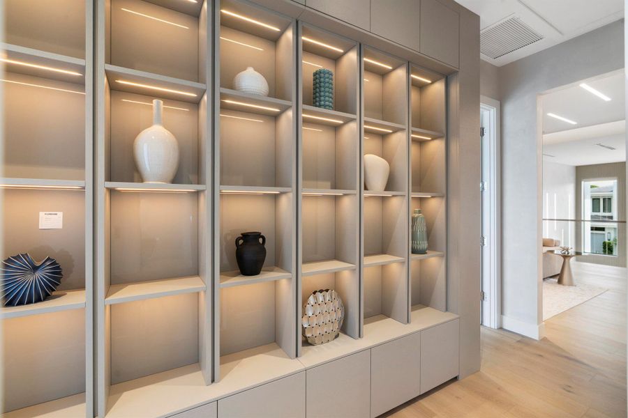 Furnished interior view inside a new home in , Boca Raton (Image 39). Furnished interior view inside a new home in , Boca Raton (Image 39).