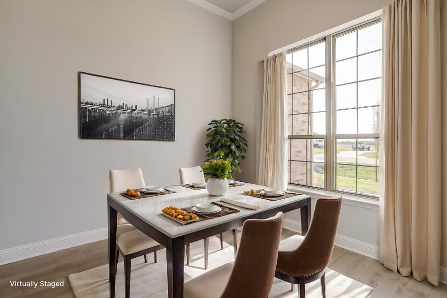 Furnished interior view inside a new home in Berkshire Estates, Mesquite (Image 5).