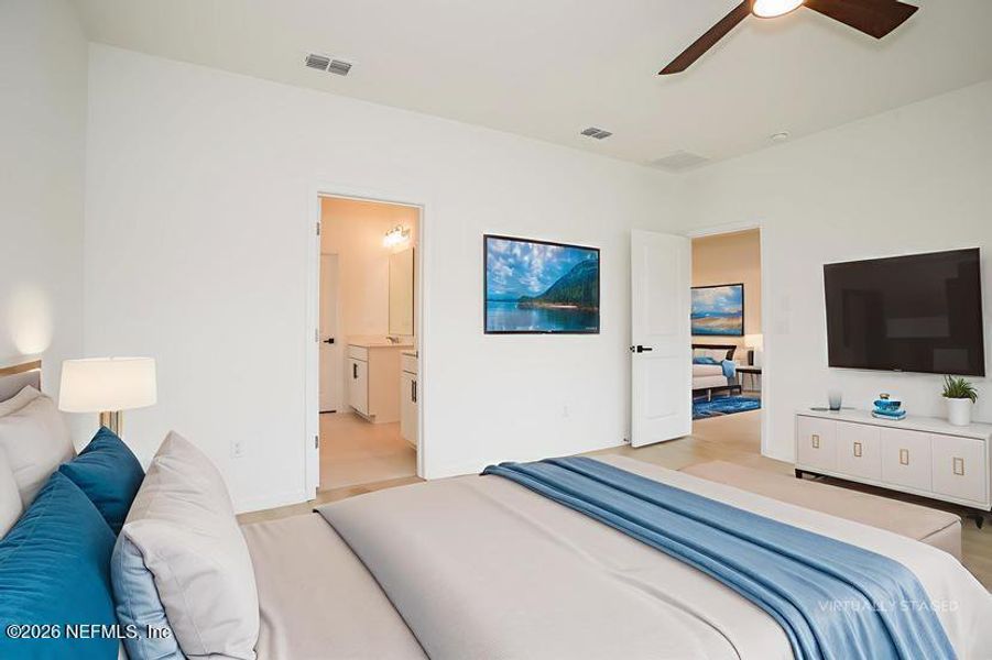 Furnished interior view inside a new home in , St. Augustine (Image 9). Furnished interior view inside a new home in , St. Augustine (Image 9).