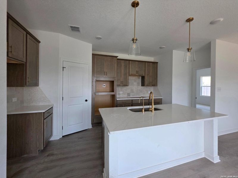 Furnished interior view inside a new home in Saddlebrook Ranch, Schertz (Image 7).