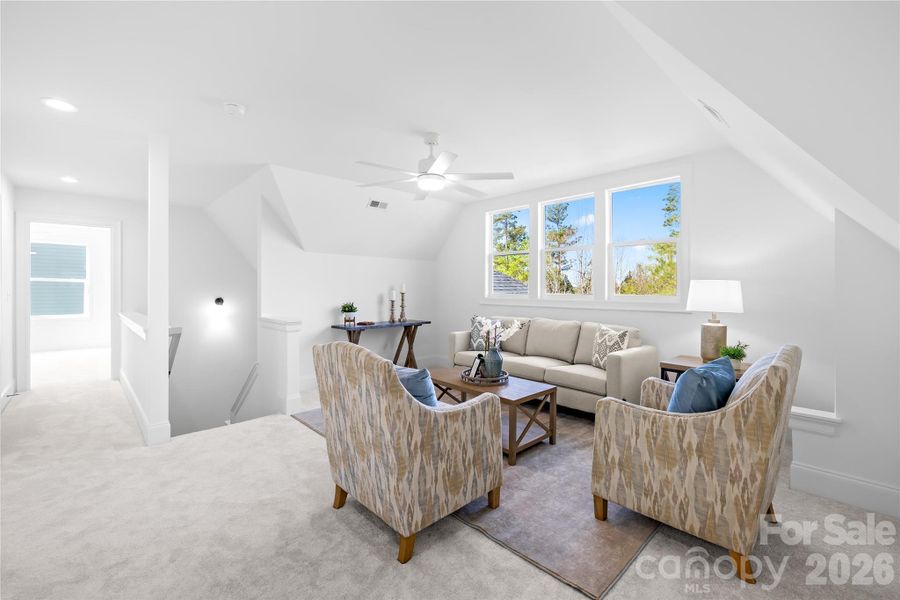 Furnished interior view inside a new home in , Statesville (Image 27). Furnished interior view inside a new home in , Statesville (Image 27).