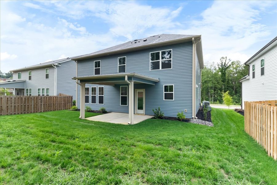 Backyard | 5085 Anna Creek Way by Ivey Homes