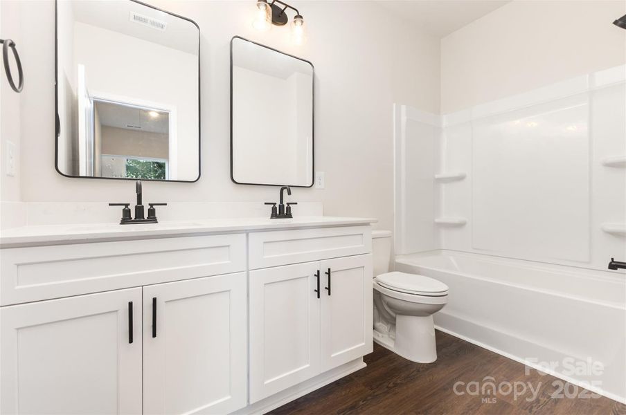 Furnished interior view inside a new home in , Charlotte (Image 2).