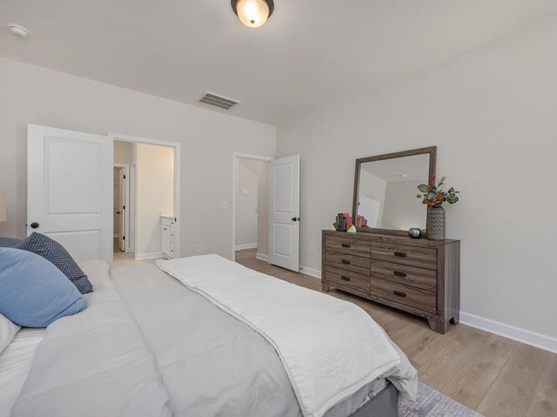 Furnished interior view inside a new home in Woodland Crossing, Zebulon (Image 15).