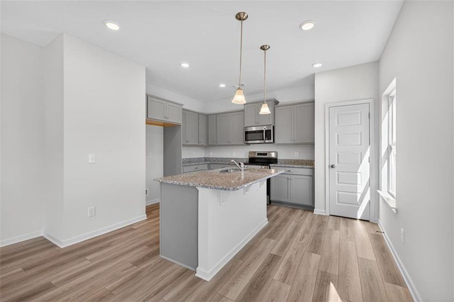 Furnished interior view inside a new home in Longbrooke, Rome (Image 9).