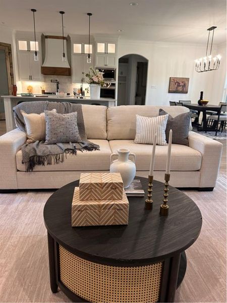 Furnished interior view inside a new home in , Weatherford (Image 5).