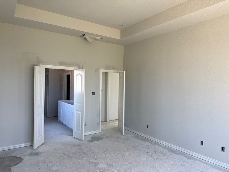 In-progress construction of a new home in Covenant Springs, Springtown, TX (Image 8).