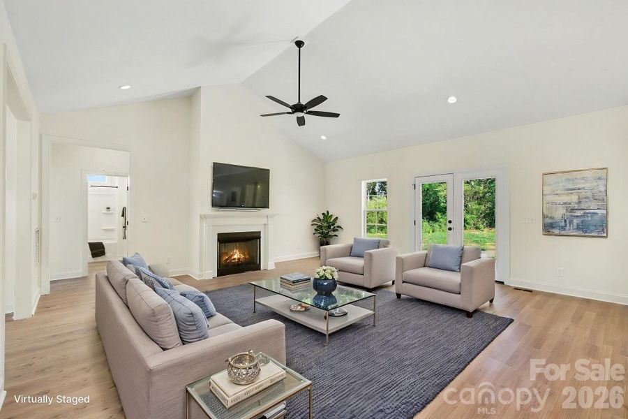 Furnished interior view inside a new home in , China Grove (Image 5). Furnished interior view inside a new home in , China Grove (Image 5).