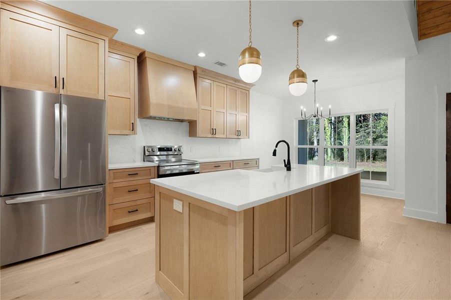 Furnished interior view inside a new home in , Calhoun (Image 4).