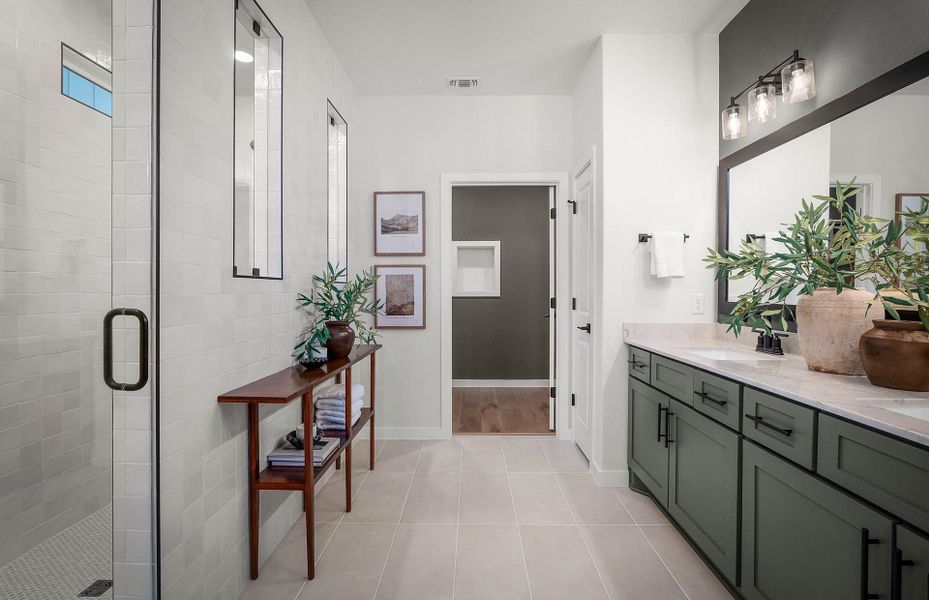 Representative furnished interior of a home built from the Prestige by Del Webb in Sun City Texas, Georgetown (Image 6).