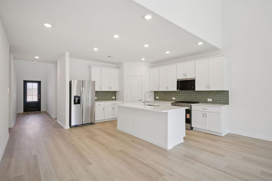 Photo is not of the actual home, but is an inspirational photo of builder’s model home and may depict options, furnishings, and/or decorator features that are not included.