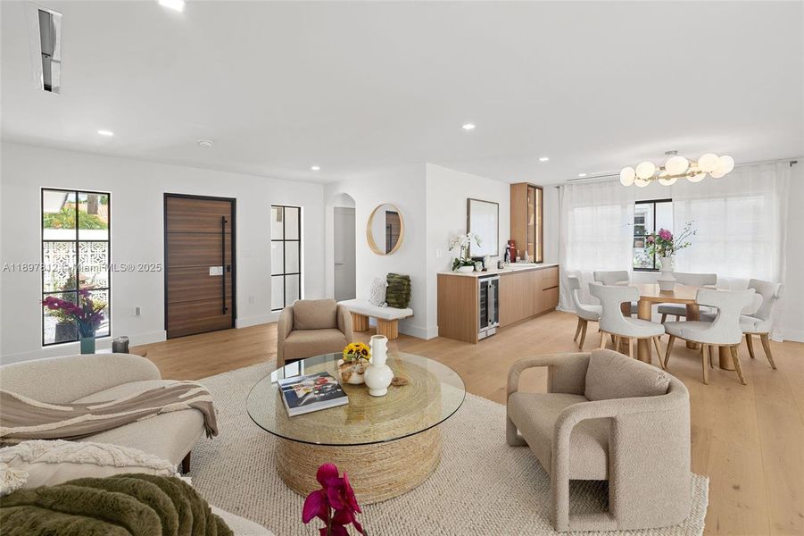 Furnished interior view inside a new home in , Surfside (Image 11). Furnished interior view inside a new home in , Surfside (Image 11).