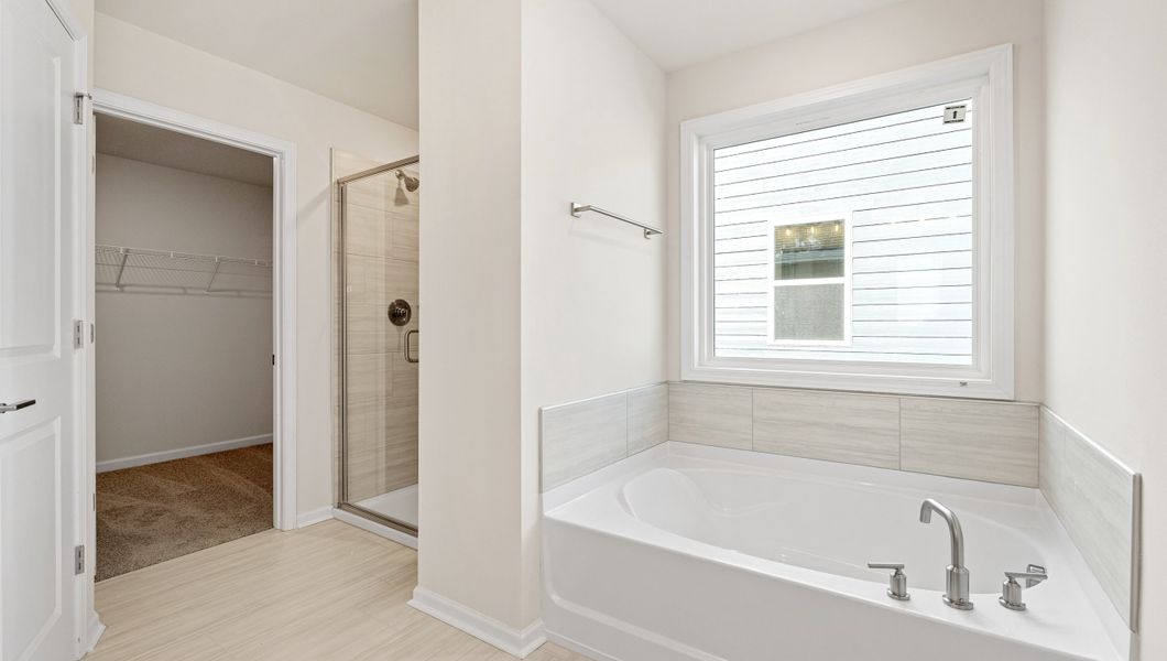 Furnished interior view inside a new home in Adams Glen, Greenville (Image 8). Furnished interior view inside a new home in Adams Glen, Greenville (Image 8).