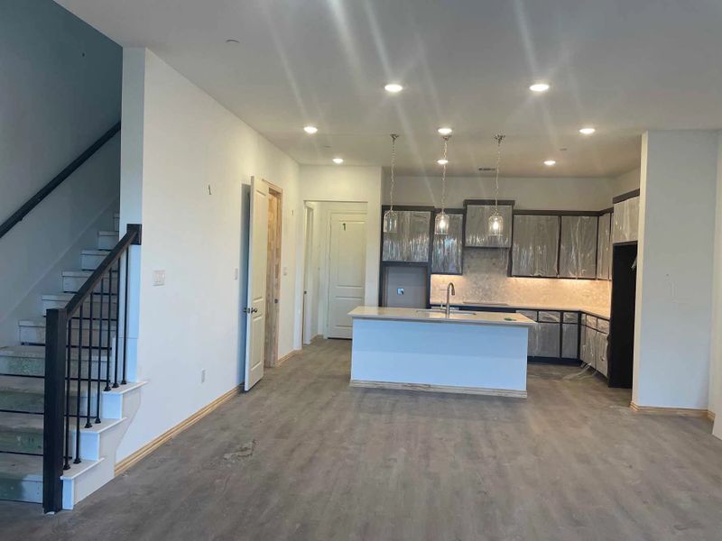 Open Kitchen-Dining Room Construction Progress Open Kitchen-Dining Room Construction Progress