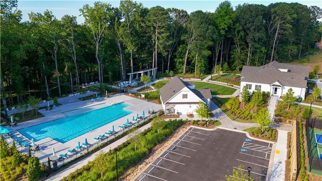 Community amenities in Waterside Townhomes, Peachtree Corners (Image 43).