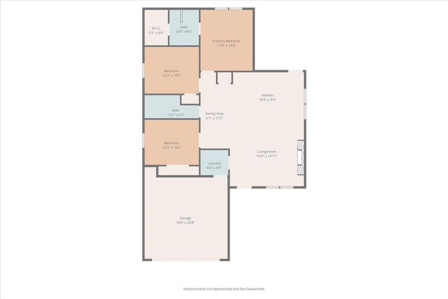 View of home floor plan