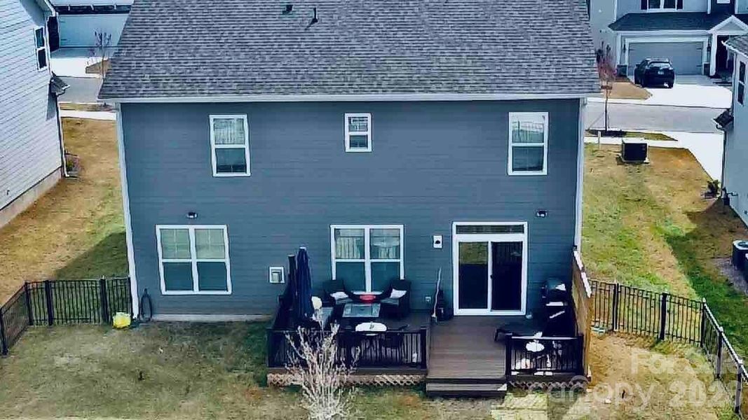 Exterior details and patio area of a home in Falls Cove, Troutman (Image 23). Exterior details and patio area of a home in Falls Cove, Troutman (Image 23).