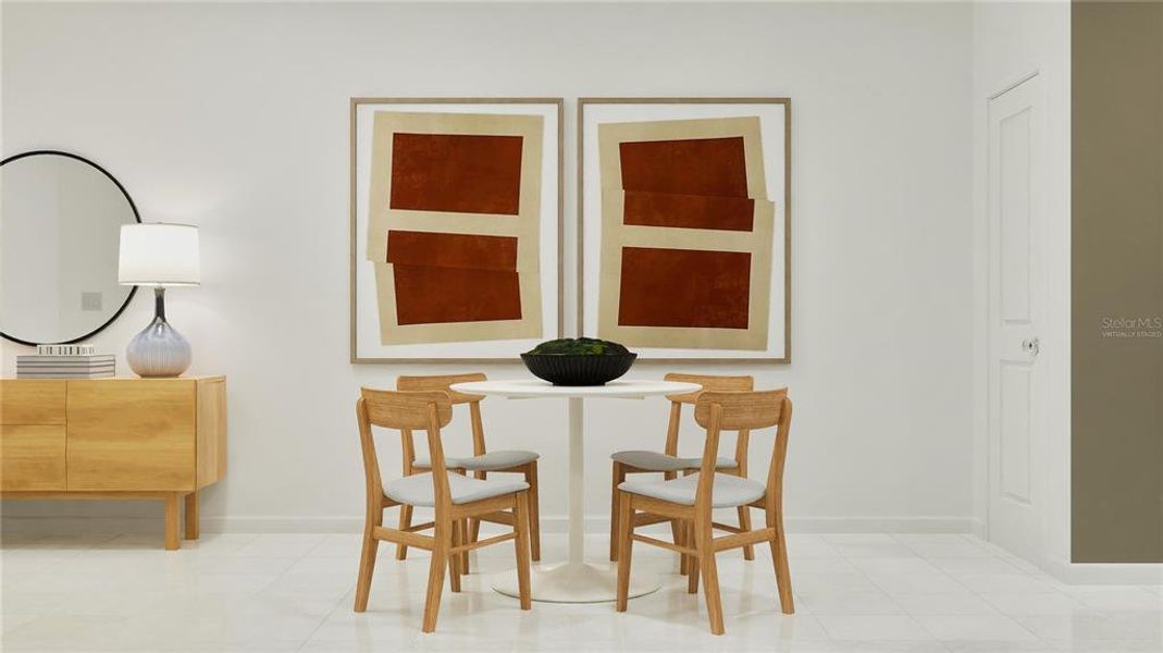 Furnished interior view inside a new home in , Davenport (Image 11).