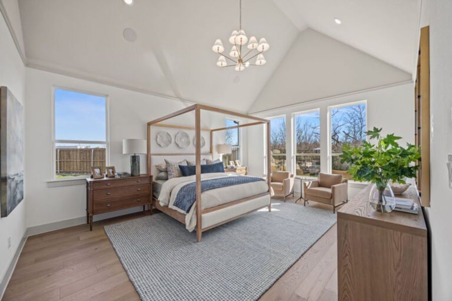 Furnished interior view inside a new home in The Arbors at Lakewood Village, Lakewood Village (Image 6).