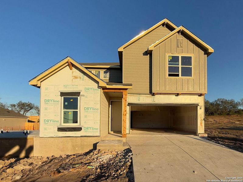 In-progress construction of a new home in The Preserve at the Wilder, Adkins, TX (Image 15).