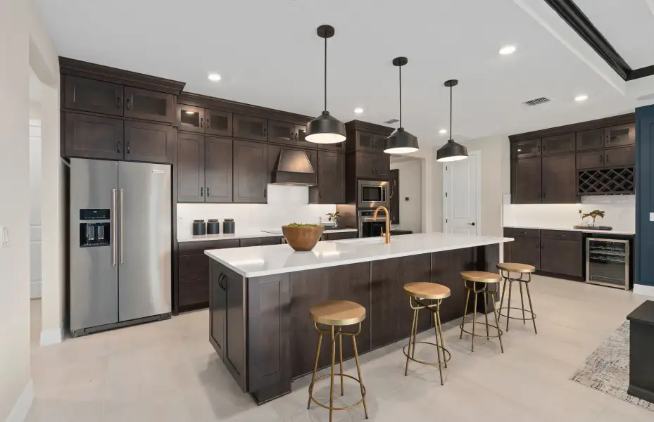 Representative furnished interior of a home built from the Mahogany Grand by Pulte Homes in Hilliard Isle, Kissimmee (Image 14).