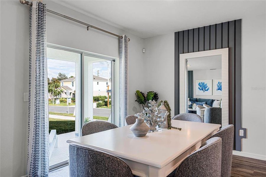 Furnished interior view inside a new home in , Haines City (Image 16).